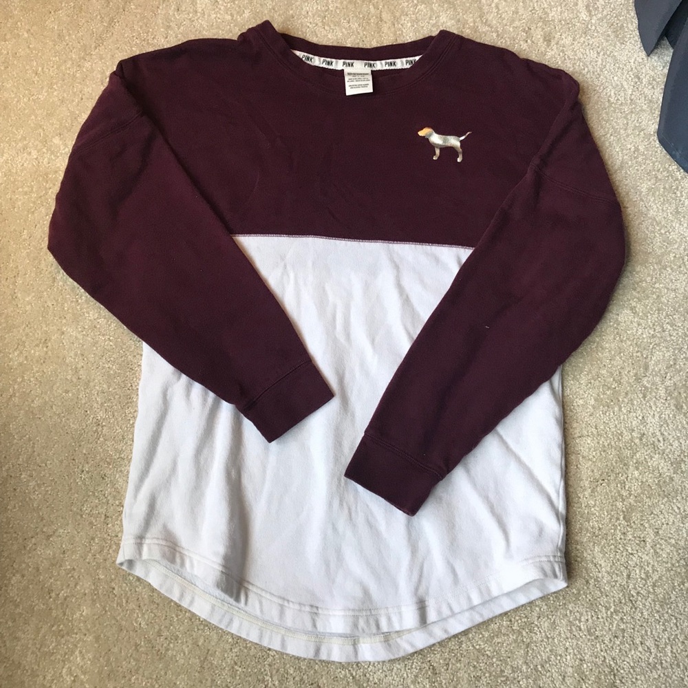 VS Pink crew necks (2)